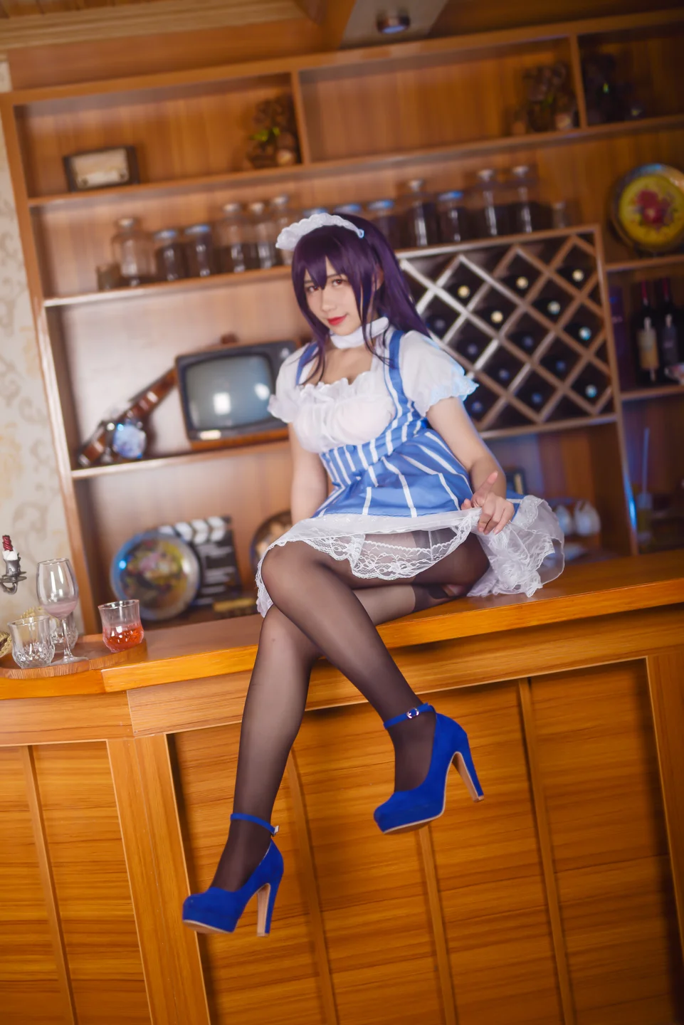 九曲Jean - No.096 Maid Utaha [34P-122MB] tg@simisebaisi 【丝足阁】016.webp